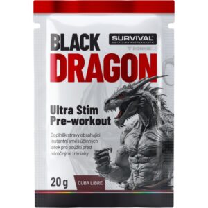 Black Dragon Ultra Stim Pre-workout - sáček (20 g) - 20 g, pomeranč