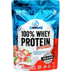 100 % Whey Protein - 750 g, jahodové potěšení